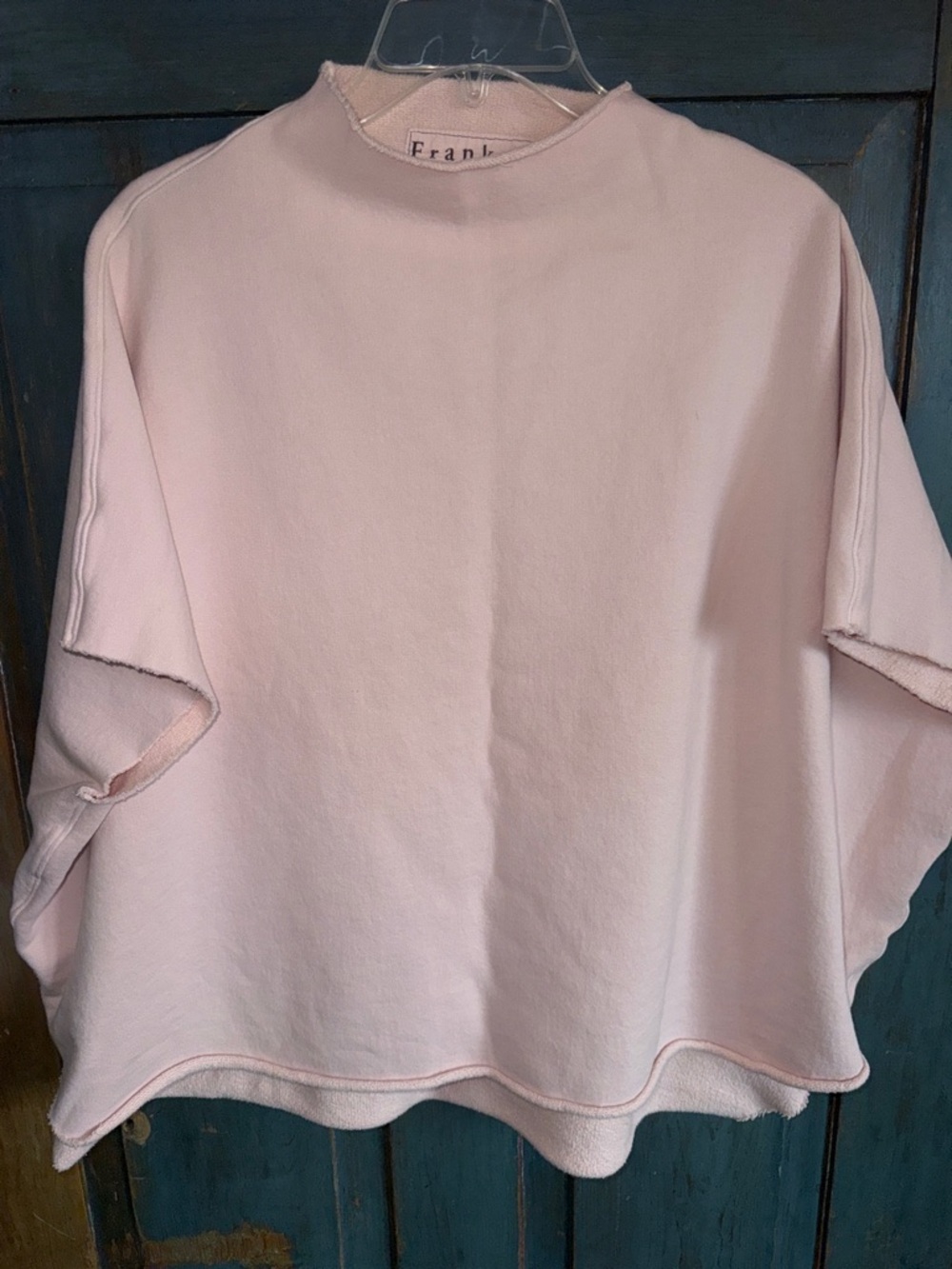 New Frank and Eileen, Audrey triple fleece in vintage pink OS